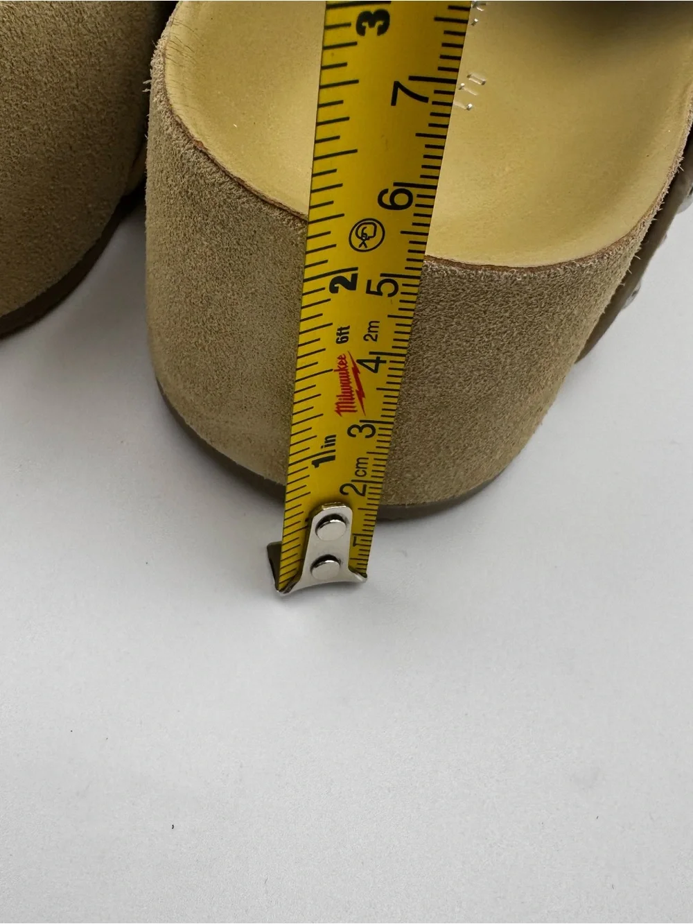 NEW Mc Fisher Sayge Size 5 M Leather Suede Platform Studded Boho Sandals $160